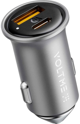 voltme_cazo_30_CA_car_charger_silver_grey_1