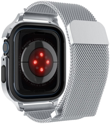 Spigen_metal_fit_pro_apple_watch45мм_silver_3